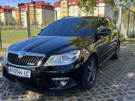 Черный Шкода Октавия, объемом двигателя 1.98 л и пробегом 220 тыс. км за 9000 $, фото 1 на Automoto.ua