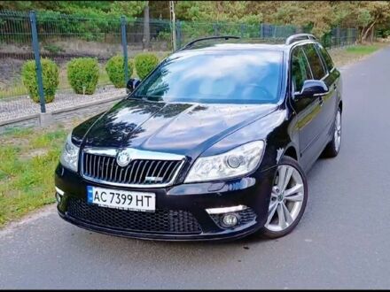 Черный Шкода Октавия, объемом двигателя 2 л и пробегом 307 тыс. км за 10300 $, фото 1 на Automoto.ua