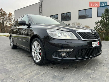 Черный Шкода Октавия, объемом двигателя 2 л и пробегом 267 тыс. км за 11850 $, фото 1 на Automoto.ua