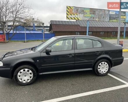 Черный Шкода Октавия, объемом двигателя 1.6 л и пробегом 216 тыс. км за 6500 $, фото 1 на Automoto.ua