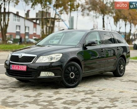 Черный Шкода Октавия, объемом двигателя 1.6 л и пробегом 177 тыс. км за 8999 $, фото 1 на Automoto.ua