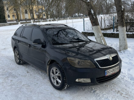 Черный Шкода Октавия, объемом двигателя 1.8 л и пробегом 235 тыс. км за 8300 $, фото 1 на Automoto.ua