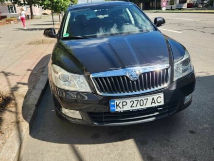 Черный Шкода Октавия, объемом двигателя 2 л и пробегом 260 тыс. км за 9800 $, фото 1 на Automoto.ua