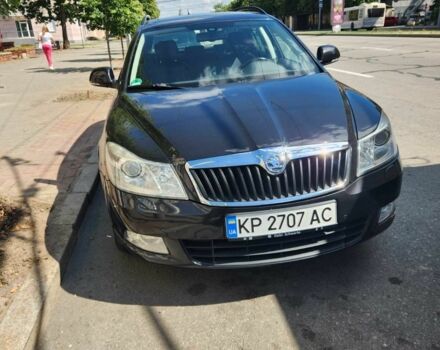 Черный Шкода Октавия, объемом двигателя 2 л и пробегом 260 тыс. км за 9800 $, фото 1 на Automoto.ua