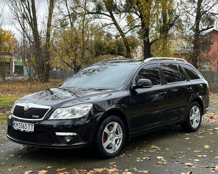 Черный Шкода Октавия, объемом двигателя 2 л и пробегом 228 тыс. км за 10000 $, фото 1 на Automoto.ua