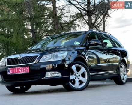 Черный Шкода Октавия, объемом двигателя 1.8 л и пробегом 115 тыс. км за 8450 $, фото 1 на Automoto.ua