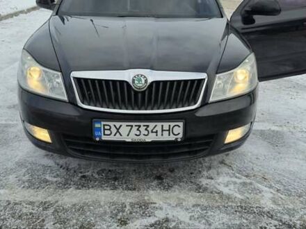 Черный Шкода Октавия, объемом двигателя 1.6 л и пробегом 285 тыс. км за 6700 $, фото 1 на Automoto.ua