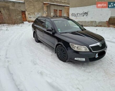 Черный Шкода Октавия, объемом двигателя 1.6 л и пробегом 335 тыс. км за 7000 $, фото 1 на Automoto.ua