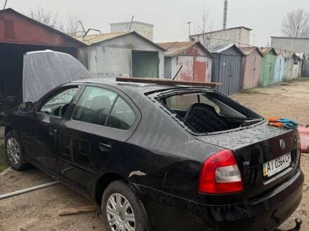 Черный Шкода Октавия, объемом двигателя 1.8 л и пробегом 97 тыс. км за 4200 $, фото 1 на Automoto.ua