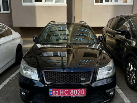 Черный Шкода Октавия, объемом двигателя 2 л и пробегом 257 тыс. км за 12900 $, фото 1 на Automoto.ua