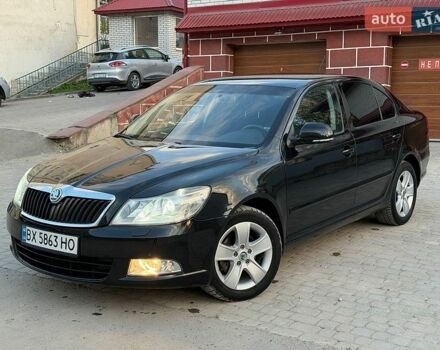 Черный Шкода Октавия, объемом двигателя 2 л и пробегом 293 тыс. км за 7500 $, фото 1 на Automoto.ua