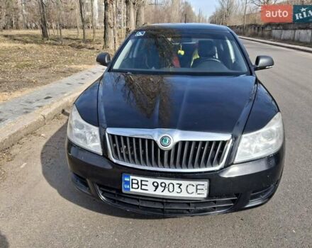 Черный Шкода Октавия, объемом двигателя 2 л и пробегом 350 тыс. км за 7500 $, фото 1 на Automoto.ua