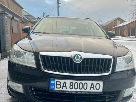Чорний Шкода Октавія, об'ємом двигуна 2 л та пробігом 307 тис. км за 9500 $, фото 1 на Automoto.ua