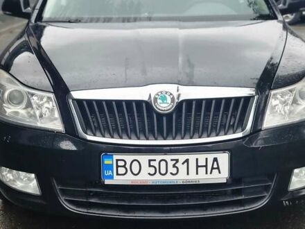 Черный Шкода Октавия, объемом двигателя 1.6 л и пробегом 242 тыс. км за 7700 $, фото 1 на Automoto.ua