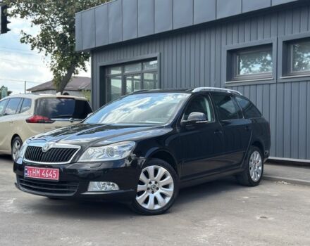Черный Шкода Октавия, объемом двигателя 1.4 л и пробегом 214 тыс. км за 8500 $, фото 1 на Automoto.ua