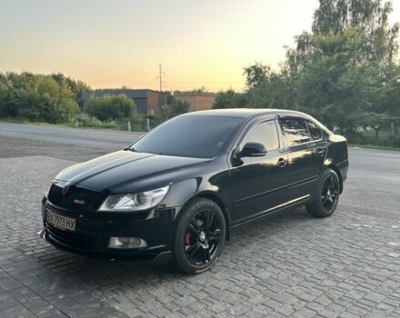 Черный Шкода Октавия, объемом двигателя 1.6 л и пробегом 170 тыс. км за 7294 $, фото 1 на Automoto.ua