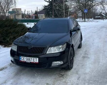 Черный Шкода Октавия, объемом двигателя 2 л и пробегом 305 тыс. км за 9700 $, фото 1 на Automoto.ua