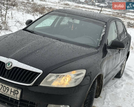 Черный Шкода Октавия, объемом двигателя 1.8 л и пробегом 193 тыс. км за 6300 $, фото 1 на Automoto.ua
