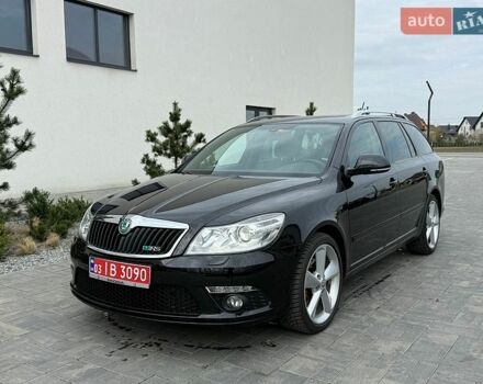 Черный Шкода Октавия, объемом двигателя 2 л и пробегом 174 тыс. км за 8600 $, фото 1 на Automoto.ua