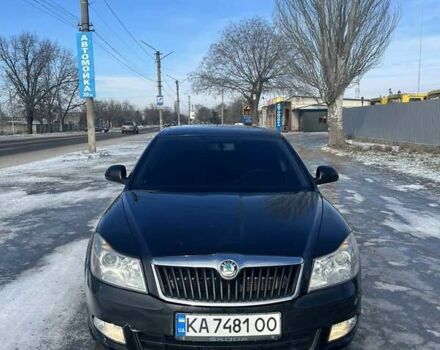 Черный Шкода Октавия, объемом двигателя 1.8 л и пробегом 190 тыс. км за 7600 $, фото 1 на Automoto.ua