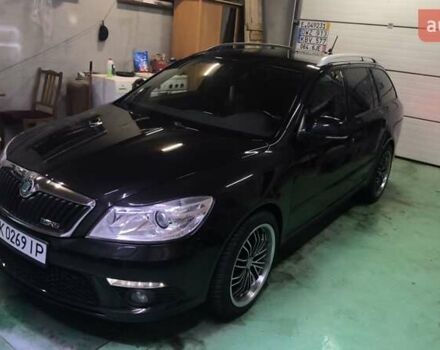 Черный Шкода Октавия, объемом двигателя 1.98 л и пробегом 222 тыс. км за 9990 $, фото 1 на Automoto.ua