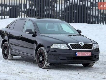 Черный Шкода Октавия, объемом двигателя 1.6 л и пробегом 249 тыс. км за 7200 $, фото 1 на Automoto.ua