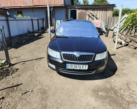 Черный Шкода Октавия, объемом двигателя 1.8 л и пробегом 223 тыс. км за 7000 $, фото 1 на Automoto.ua