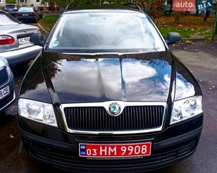 Черный Шкода Октавия, объемом двигателя 1.6 л и пробегом 168 тыс. км за 6850 $, фото 1 на Automoto.ua