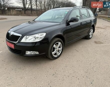 Черный Шкода Октавия, объемом двигателя 2 л и пробегом 191 тыс. км за 10300 $, фото 1 на Automoto.ua