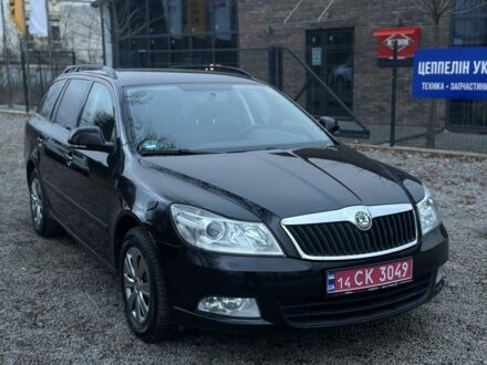 Черный Шкода Октавия, объемом двигателя 2 л и пробегом 214 тыс. км за 9500 $, фото 1 на Automoto.ua