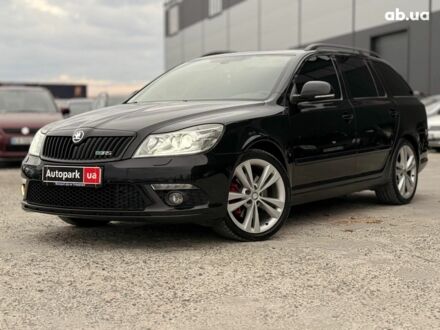 Черный Шкода Октавия, объемом двигателя 2 л и пробегом 295 тыс. км за 10690 $, фото 1 на Automoto.ua