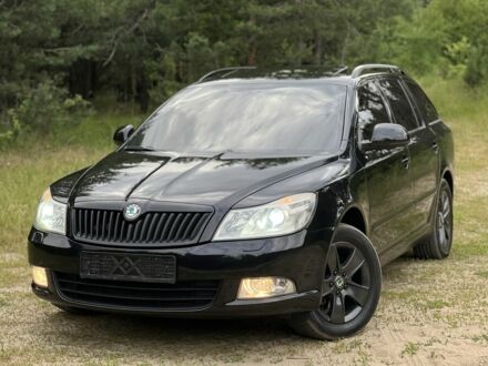 Черный Шкода Октавия, объемом двигателя 2 л и пробегом 288 тыс. км за 9699 $, фото 1 на Automoto.ua