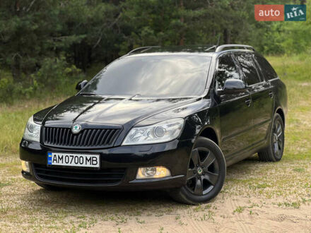 Черный Шкода Октавия, объемом двигателя 1.99 л и пробегом 282 тыс. км за 9950 $, фото 1 на Automoto.ua