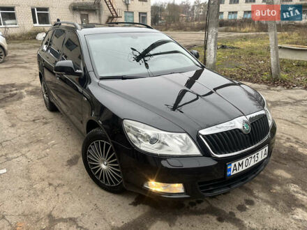 Черный Шкода Октавия, объемом двигателя 1.97 л и пробегом 283 тыс. км за 9600 $, фото 1 на Automoto.ua