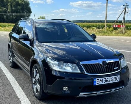 Черный Шкода Октавия, объемом двигателя 2 л и пробегом 269 тыс. км за 9850 $, фото 1 на Automoto.ua