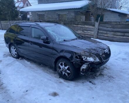 Черный Шкода Октавия, объемом двигателя 2 л и пробегом 200 тыс. км за 5500 $, фото 1 на Automoto.ua