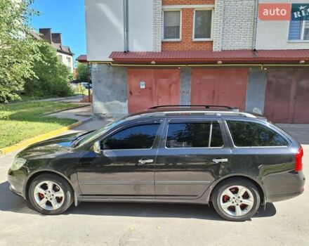 Черный Шкода Октавия, объемом двигателя 1.6 л и пробегом 190 тыс. км за 8450 $, фото 1 на Automoto.ua