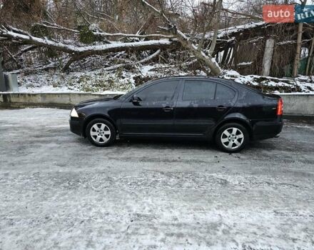 Черный Шкода Октавия, объемом двигателя 1.6 л и пробегом 193 тыс. км за 6500 $, фото 1 на Automoto.ua