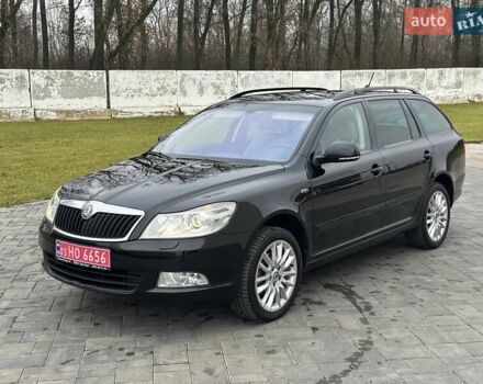 Черный Шкода Октавия, объемом двигателя 2 л и пробегом 220 тыс. км за 12500 $, фото 1 на Automoto.ua