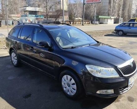 Черный Шкода Октавия, объемом двигателя 1.6 л и пробегом 264 тыс. км за 7500 $, фото 1 на Automoto.ua