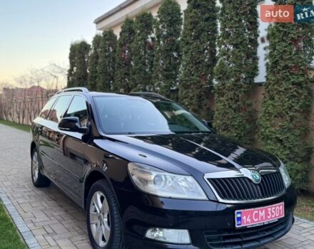 Черный Шкода Октавия, объемом двигателя 2 л и пробегом 196 тыс. км за 9600 $, фото 1 на Automoto.ua