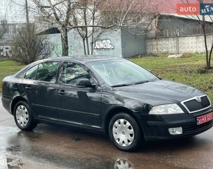 Черный Шкода Октавия, объемом двигателя 1.6 л и пробегом 186 тыс. км за 7500 $, фото 1 на Automoto.ua