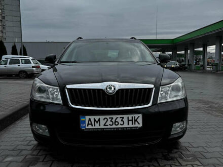Черный Шкода Октавия, объемом двигателя 1.98 л и пробегом 244 тыс. км за 10000 $, фото 1 на Automoto.ua