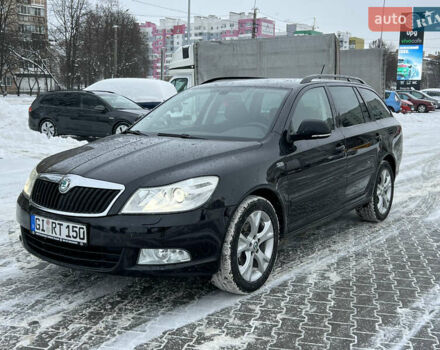 Черный Шкода Октавия, объемом двигателя 1.6 л и пробегом 183 тыс. км за 9600 $, фото 1 на Automoto.ua