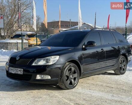 Чорний Шкода Октавія, об'ємом двигуна 2 л та пробігом 293 тис. км за 9955 $, фото 1 на Automoto.ua