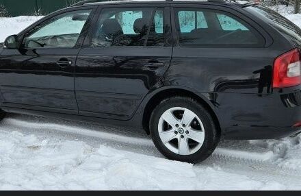 Черный Шкода Октавия, объемом двигателя 2 л и пробегом 153 тыс. км за 8500 $, фото 1 на Automoto.ua