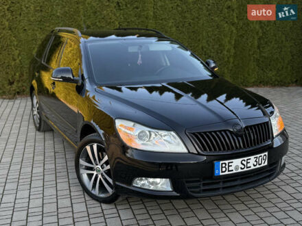 Черный Шкода Октавия, объемом двигателя 2 л и пробегом 218 тыс. км за 9999 $, фото 1 на Automoto.ua