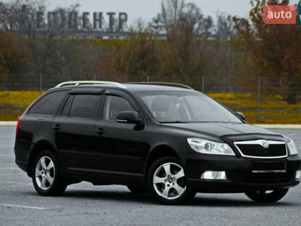 Черный Шкода Октавия, объемом двигателя 1.6 л и пробегом 132 тыс. км за 8450 $, фото 1 на Automoto.ua