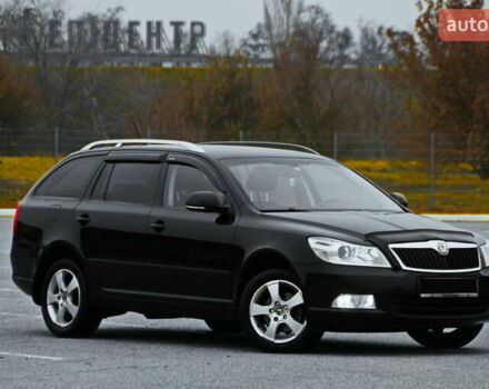 Черный Шкода Октавия, объемом двигателя 1.6 л и пробегом 132 тыс. км за 8450 $, фото 1 на Automoto.ua