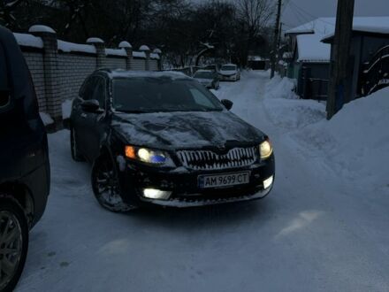 Черный Шкода Октавия, объемом двигателя 2 л и пробегом 432 тыс. км за 10500 $, фото 1 на Automoto.ua